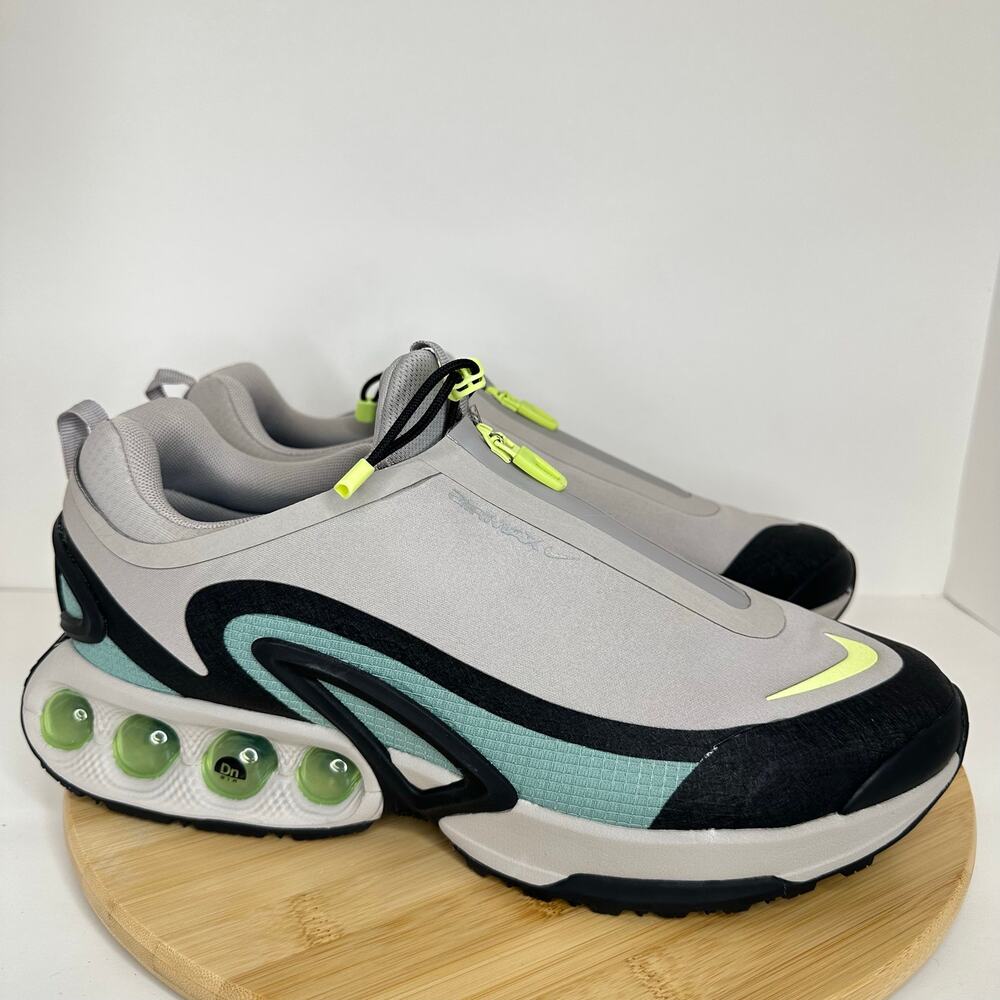 Nike Air Max Dn Roam Sneaker Shoes College Gray Lemon Twist HQ8605 Men 11.5 NWOB